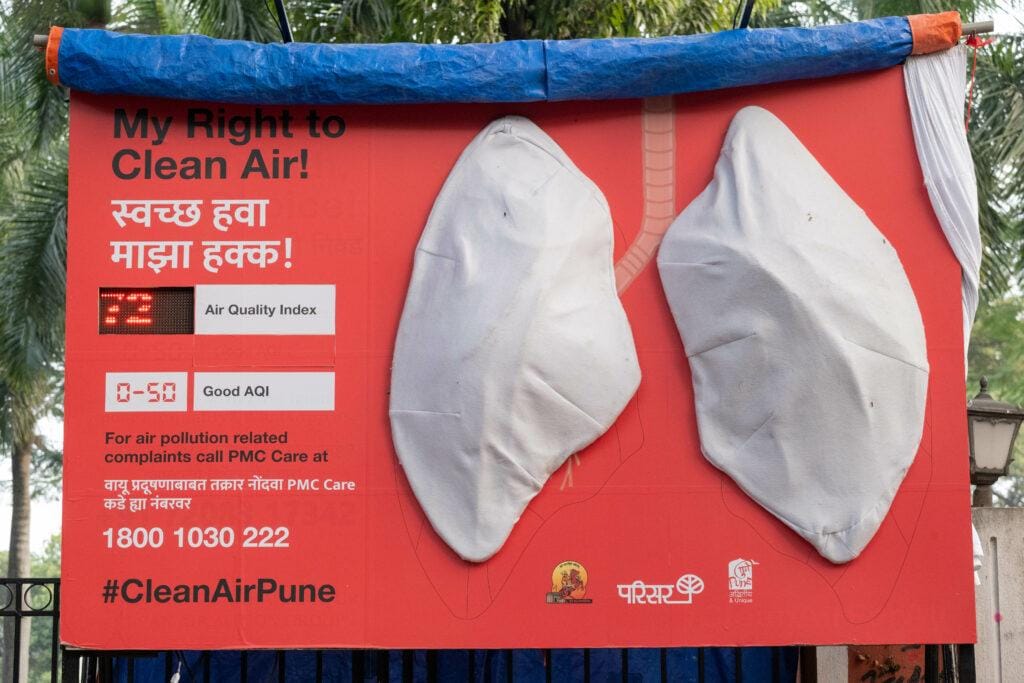 हवेची दैनंदिन प्रदूषण पातळी तपासण्यासाठी महापालिका पिंपरी चौकात उभारणार ‘फुफ्फुसाचे बिलबोर्ड’