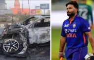 भारतीय क्रिकेटपटू ऋषभ पंतच्या कारला भीषण अपघात