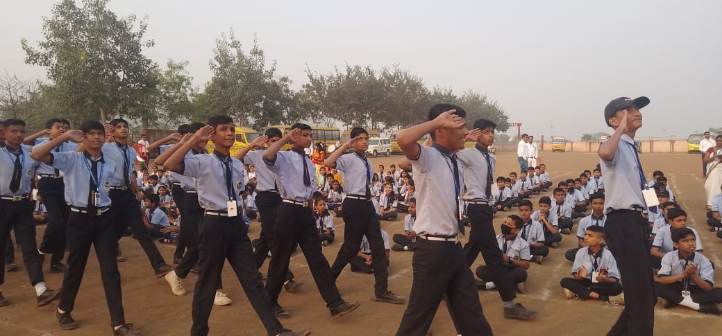 Beautiful Republic Day celebration in Prachiti School