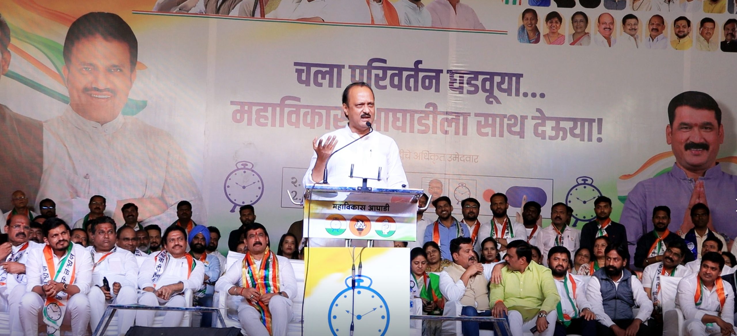 भाजपला खिंडार; पक्षाच्या माजी नगरसेवक, पदाधिकाऱ्यांचा राष्ट्रवादीत प्रवेश