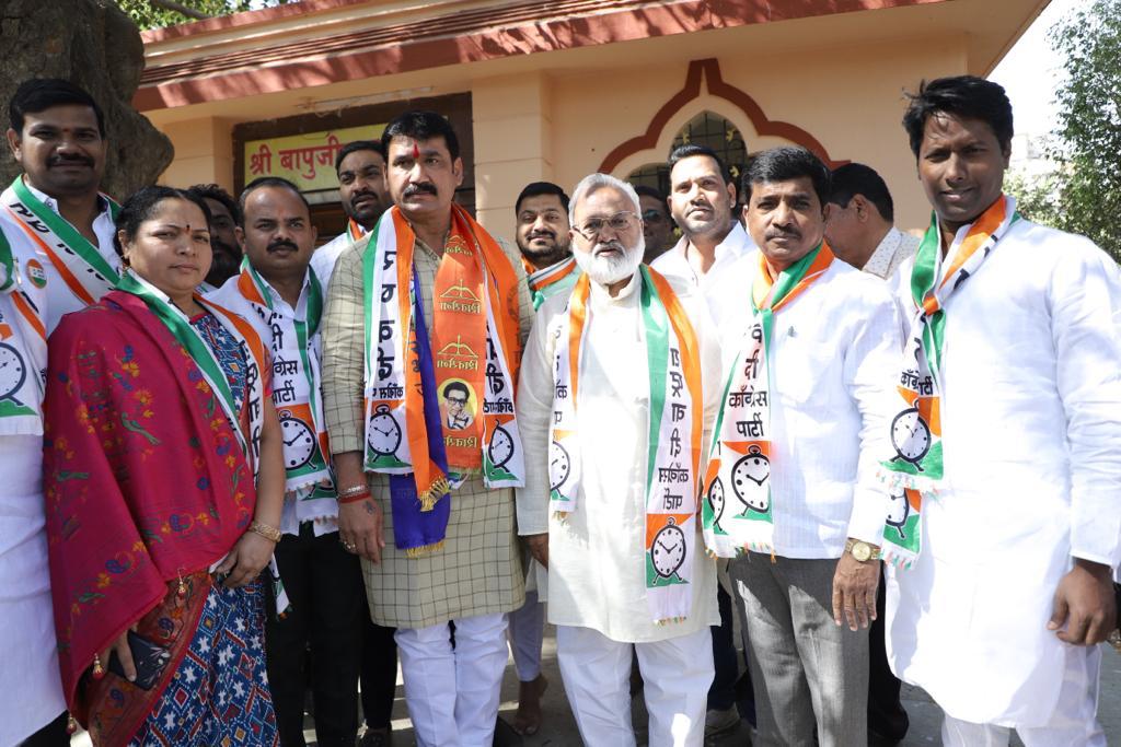 नाना काटे यांच्या थेरगाव परिसरातील प्रचारफेरीला दणदणीत प्रतिसाद !