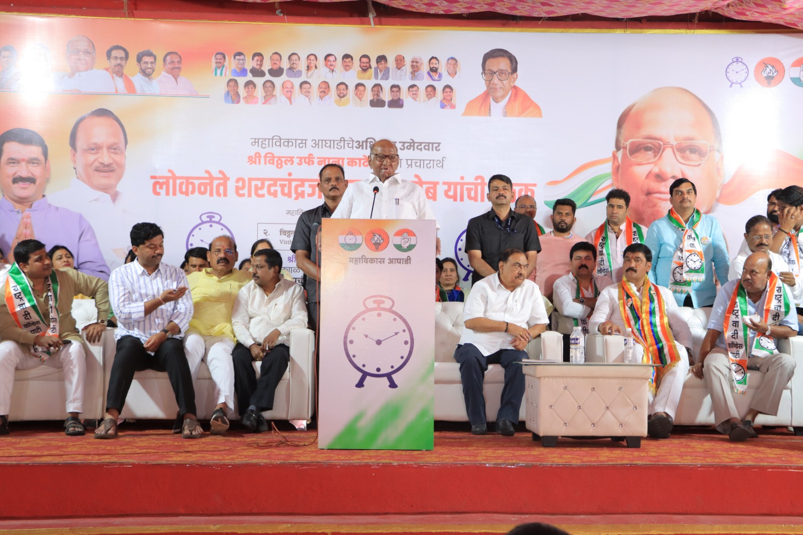 देशात अराजक निर्माण करणाऱ्या भाजपाला पराभूत करा – शरद पवार