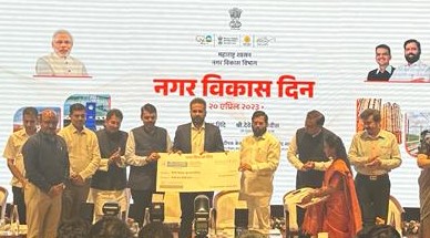 पिंपरी चिंचवडला महाराष्ट्र शासनाचा शहर सौंदर्यीकरण पुरस्कार
