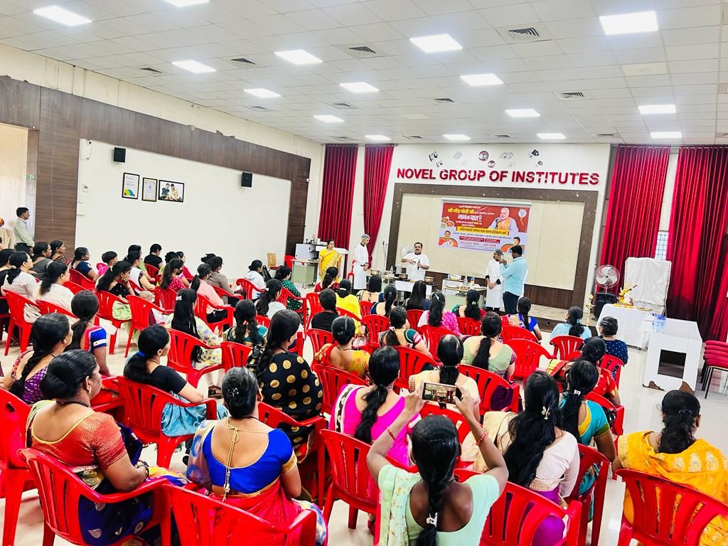 ‘मन की बात’च्या १०० व्या प्रसारणानिमित्त संभाजीनगर येथे मोफत पाककला प्रशिक्षण वर्ग; महिलांचा उत्स्फूर्त प्रतिसाद