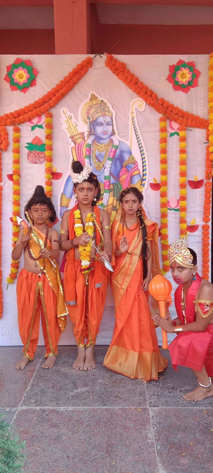 Bhajan and Kirtan Program at Prachiti School on the Occasion of Lord Rama Pran Pratishtha Festival