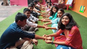 प्रचिती इंटरनॅशनल स्कूल, साक्री येथे रक्षाबंधन उत्सव – सामाजिक जाणीवा जागवणारा आणि सौंदर्यपूर्ण उपक्रम