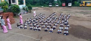 प्रचिती पब्लिक पाठशाला मे हिंदी दिवस उत्साहपूर्वक और जोश से मनाया गया।