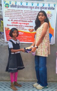 प्रचिती इंटरनॅशनल स्कूल अँड ज्युनिअर कॉलेज, साक्री येथे दिवाळी उत्सव उत्साहात साजरा - ज्ञान, संस्कार आणि सामाजिक जबाबदारीचा उज्ज्वल संगम