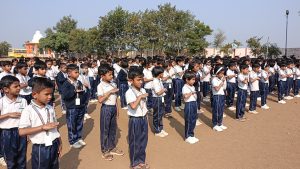 प्रचिती इंटरनॅशनल स्कूल अँड ज्युनिअर कॉलेज,  साक्री येथे संविधान दिवस उत्साहात साजरा विद्यार्थ्यांमध्ये लोकशाही मूल्यांची रुजवण