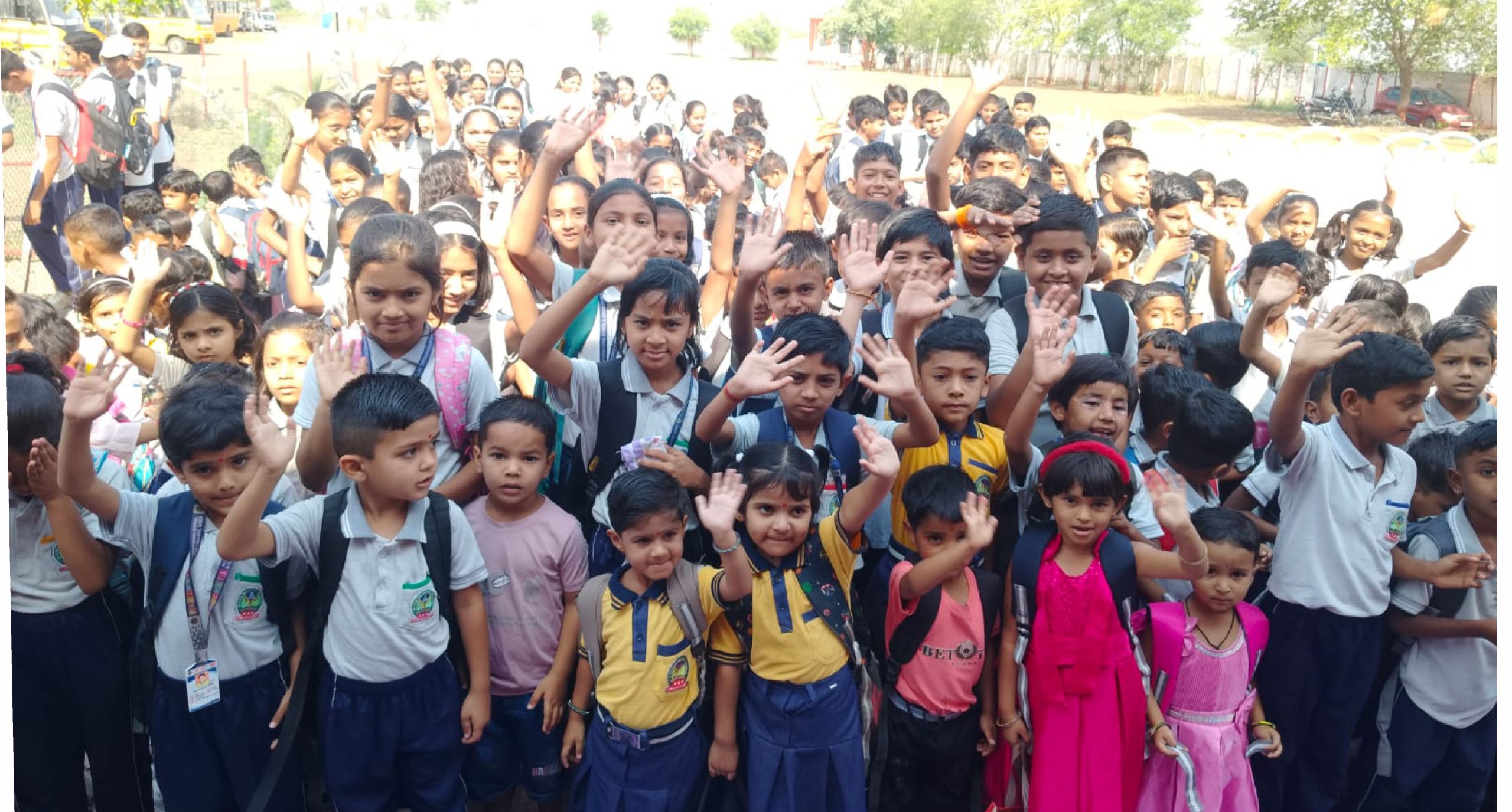 प्रचिती स्कूलमध्ये नव्या शैक्षणिक पर्वाची जल्लोषात सुरुवात