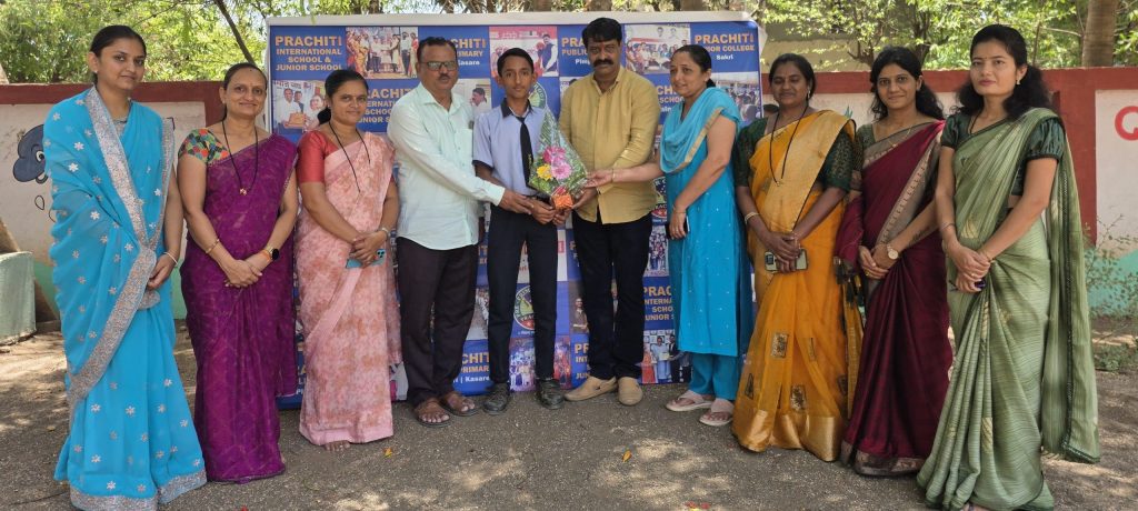 प्रचिती इंटरनॅशनल स्कूल, साक्रीच्या विद्यार्थ्याची एसजीसीएल प्रो. लीगमध्ये दमदार निवड