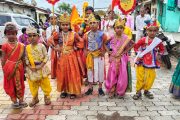 सामोडे गावात प्रचिती पब्लिक स्कूलच्या विद्यार्थ्यांचा आषाढी एकादशी निमित्त दिंडी सोहळ्यात विठूचा गजर, ज्ञानदेव-तुकाराम नावाने संपूर्ण परिसर भक्तिरसात न्हाऊन गेला.