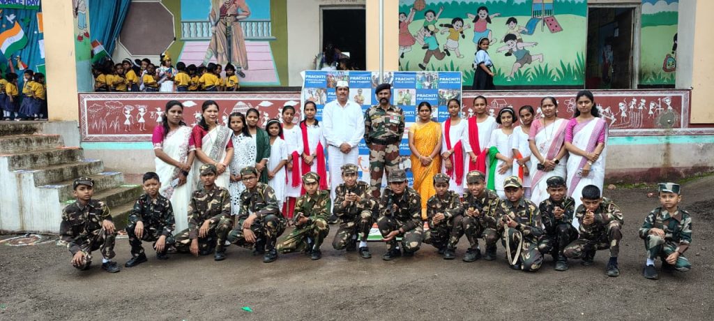 प्रचिती पब्लिक स्कूल पिंपळनेर येथे 80 वा स्वातंत्र्य दिन उत्साहात साजरा