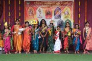 नवरंगांत नटली प्रचिती; महिषासुरवधाच्या नाटिकेतून स्त्रीशक्तीचा जागर!